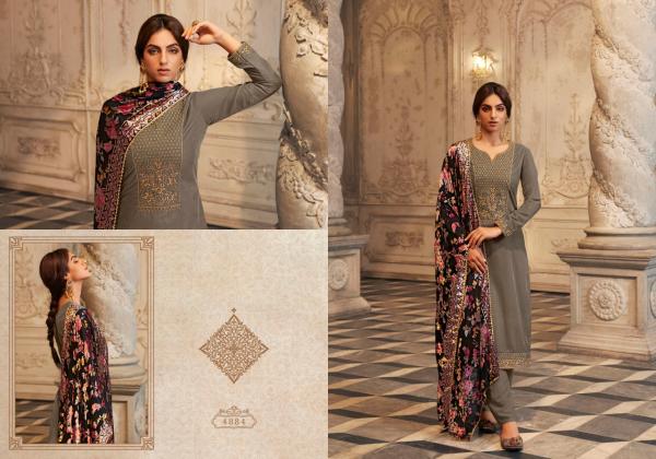 Zisa Charmy Glamour 2 Pashmina Dress Material Collection 